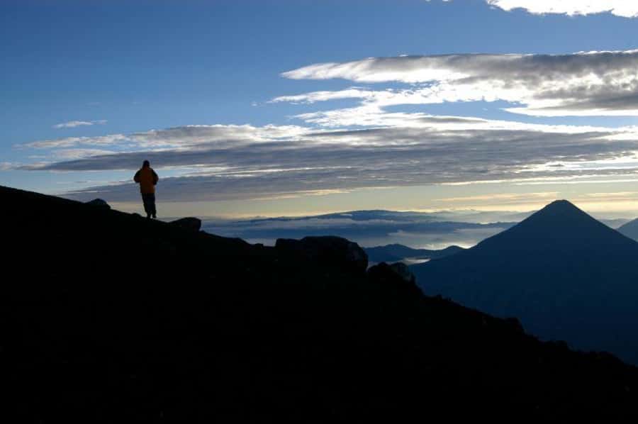 1 Day Acatenango Volcano Hike from Antigua - Hour one: farm fields and a steep warm-up