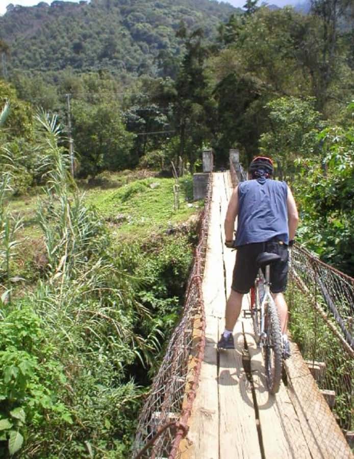 Antigua Half-Day Lost Cities of the Almolonga Bike Tour - Leaving Antigua for the Almolonga Valley