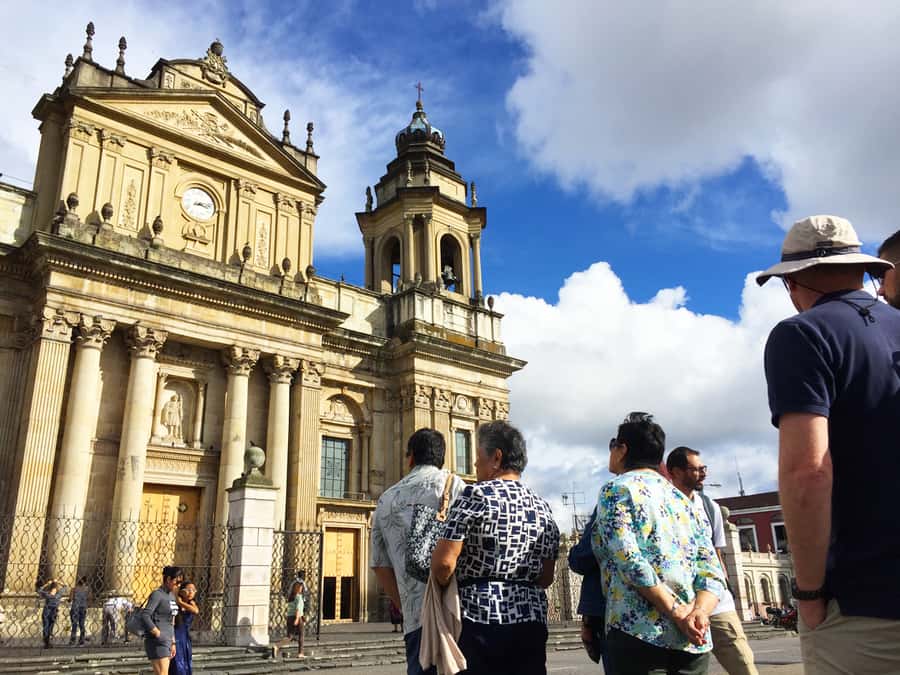 Combo Tour: Colonial Antigua & Guatemala City Explorer Tour - La Unión tank and time for lunch