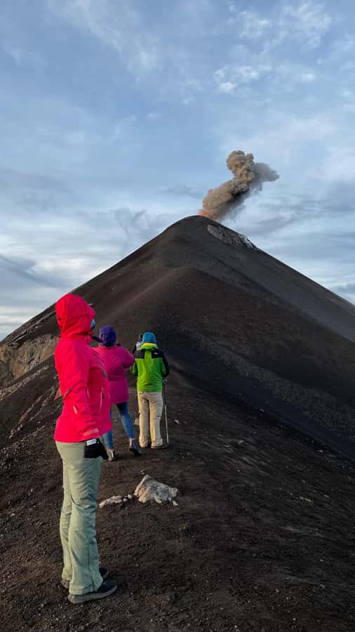 From Antigua: 2-Day Acatenango Volcano Hiking with Guide - The optional Fuego hike costs extra and adds real risk