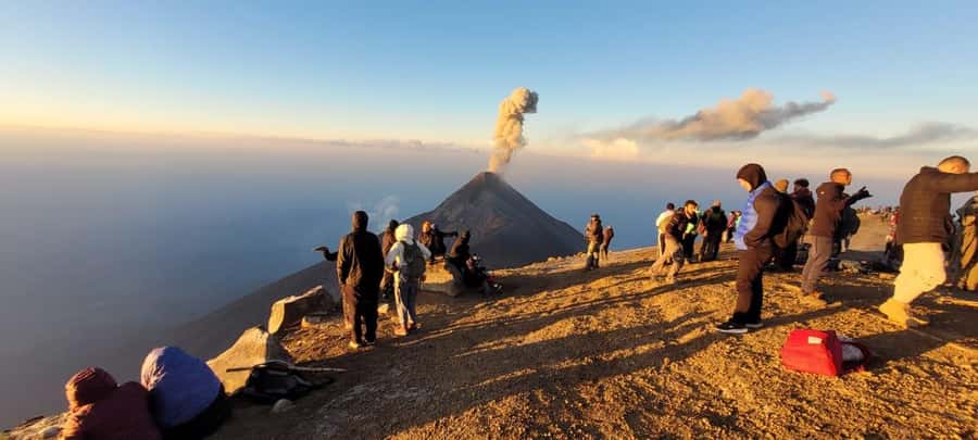 From Antigua: Adventure, 2-Day Hiking to Acatenango Volcano - The optional Fuego hike for Q200