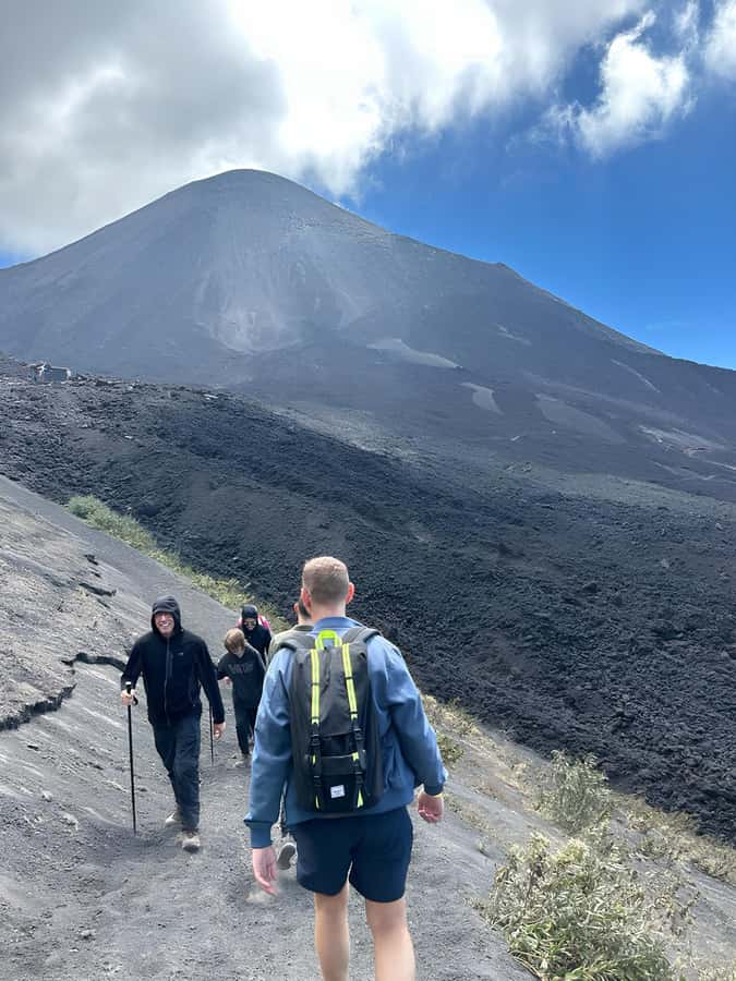 From Antigua: Pacaya Volcano Tour in English/Spanish - Hardened lava and Pacaya’s distant crater