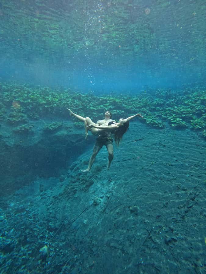 From Flores: Blue Crater Adventure All Inclusive - Two hours by van to Arroyo Pucté