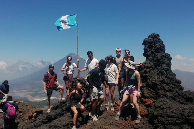 Hike to Pacaya Volcano from Antigua - The plateau, lava field, and volcanic heat