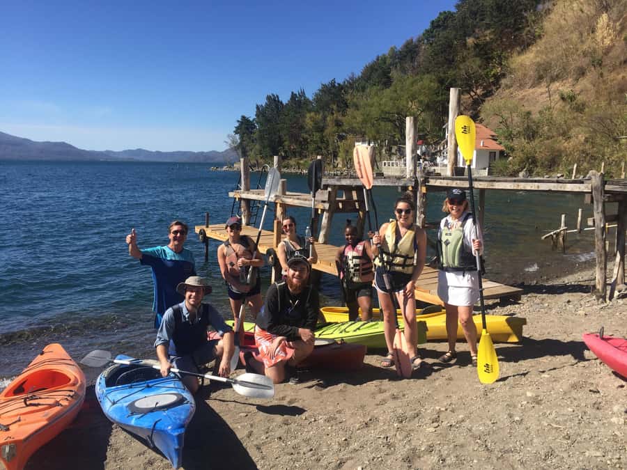 Kayak Hike Adventure. Visit Tzununa, Jaibalito, Santa Cruz - Starting at the Los Elementos Adventure Center