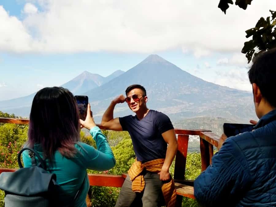 Pacaya Volcano Tour & Hot Springs from Guatemala City - Walking through Pacaya National Park