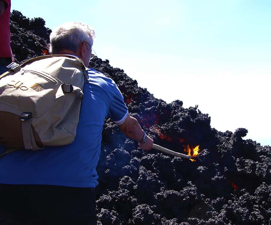 Pacaya Volcano Tour & Hot Springs from Guatemala City - Getting close to the crater without standing on it
