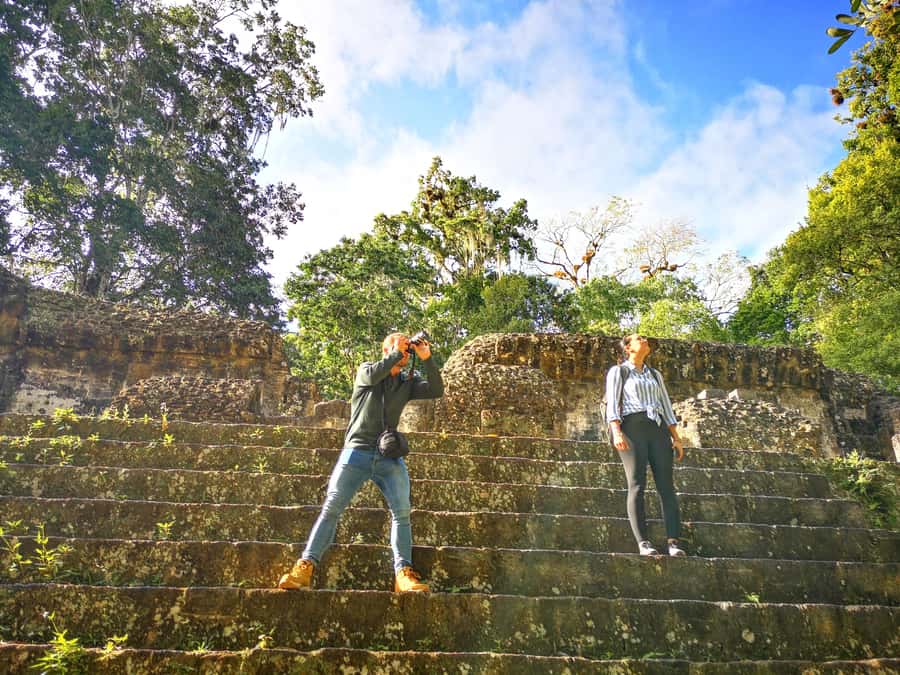 Tikal Sunrise, Archeological focus and Wildlife Spotting - Temple I and the portrait of Tikal