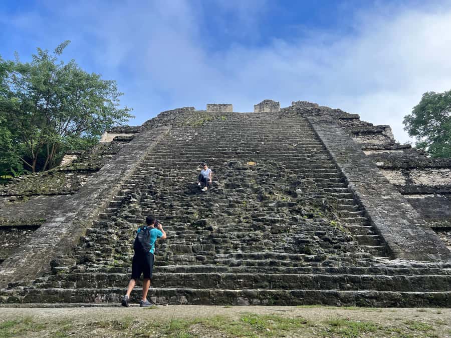 Tikal Sunset, Archeological focus and Wildlife Spotting - Seven Temples Square and the number thirteen