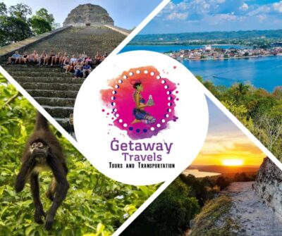 Tour and transportation with tour guide to Tikal.
