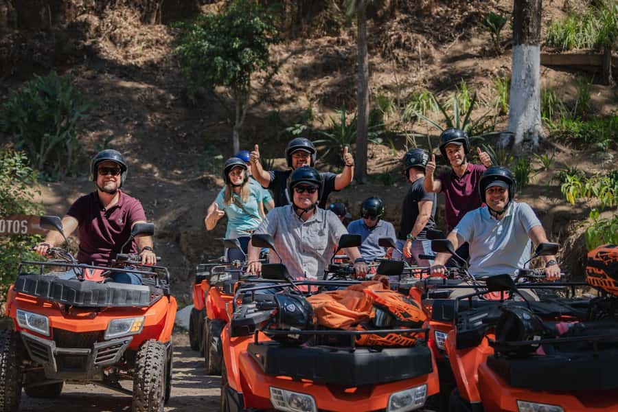 Tour hacia Hobbitenango en quad - Reaching Hobbitenango in El Hato Village