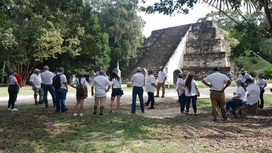 Tour to Tikal: from Mundo Maya Airport in Flores - Four hours among temples, plazas, and ball courts