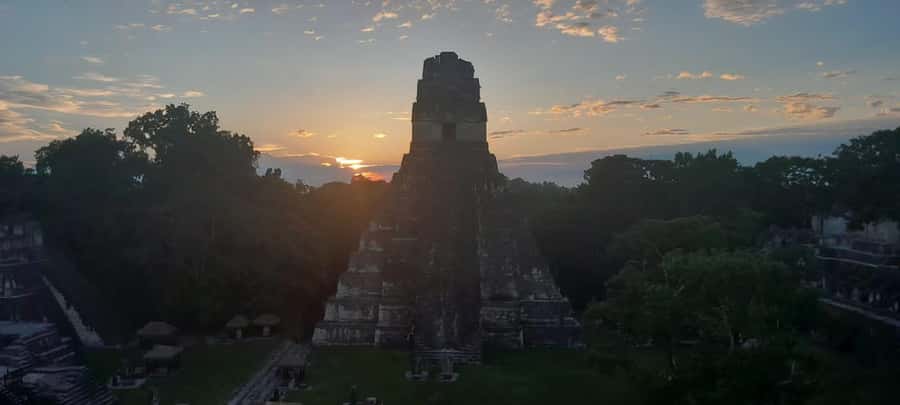 Tour to Tikal: from Mundo Maya Airport in Flores - Climbing the Lost World Pyramid