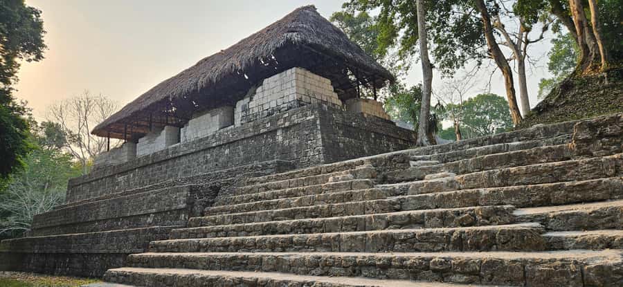 Yaxha at sunset with transportation, guide plus entrance - Leaving Flores at 12:15 pm